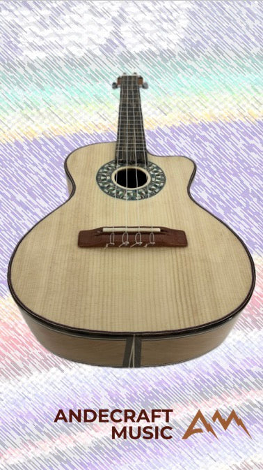 EXCLUSIVE!   #18 of 20 Summit First Batch Tenor Ukulele Spruce and Cherry!