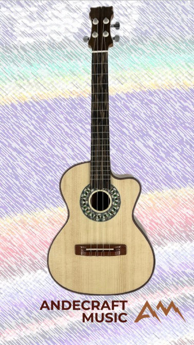 EXCLUSIVE!   #18 of 20 Summit First Batch Tenor Ukulele Spruce and Cherry!